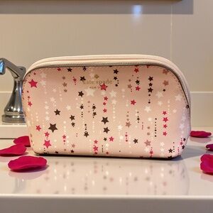Kate Spade Starry Pink Cosmetic Case ECU